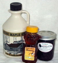 Maple Syrup, Honey and Jam